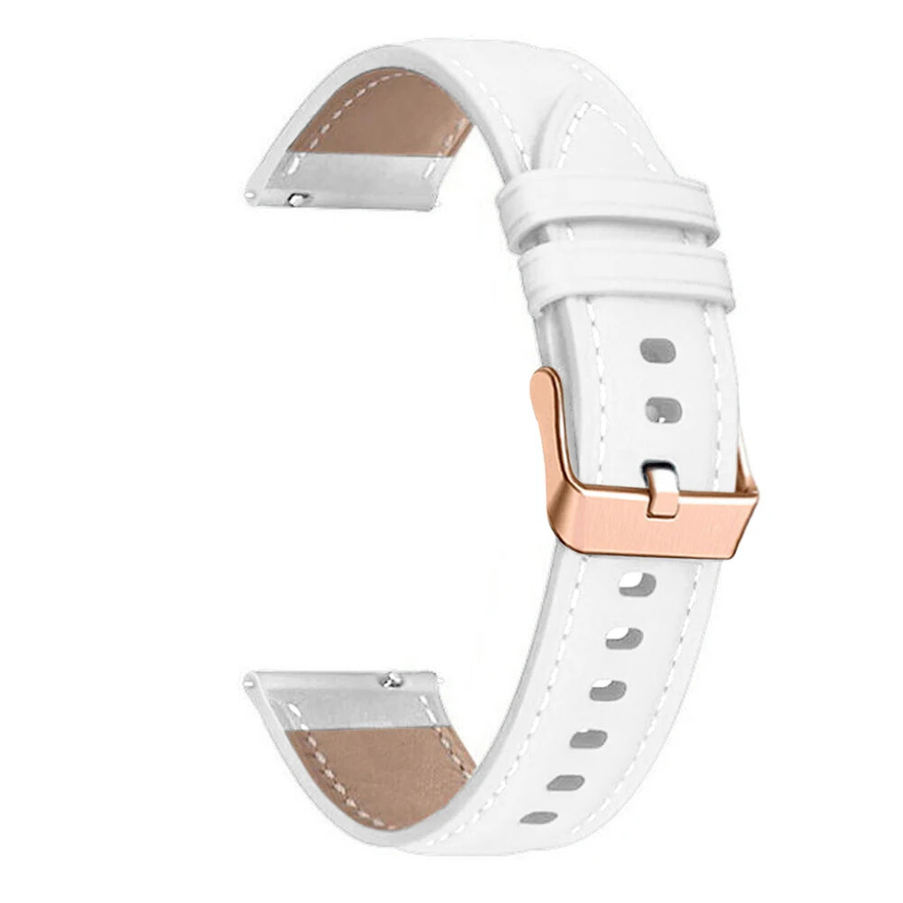 18MM Women Watch Strap For Garmin Forerunner 265S 255S Venu 2S 3S Leather band