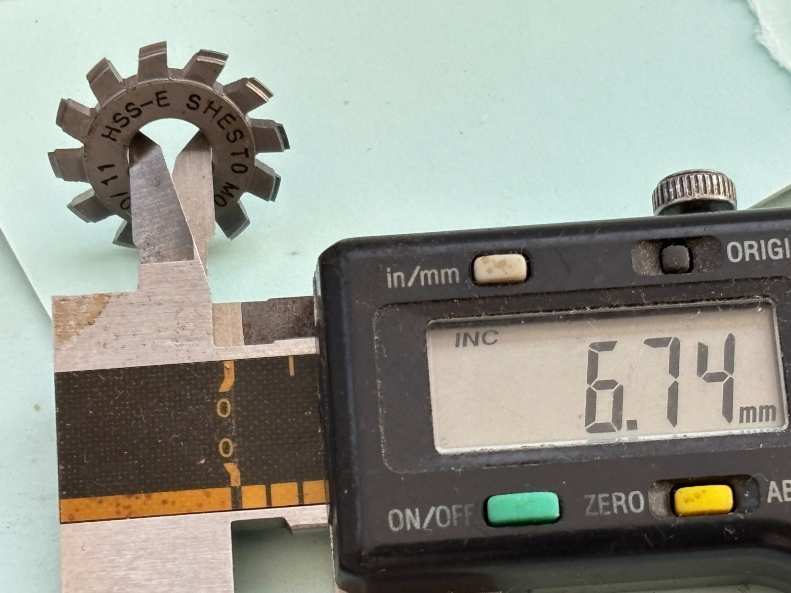 watchmakers lathe gear wheel pinion cutter MO.25-10/11 by SHESTO clock cutter