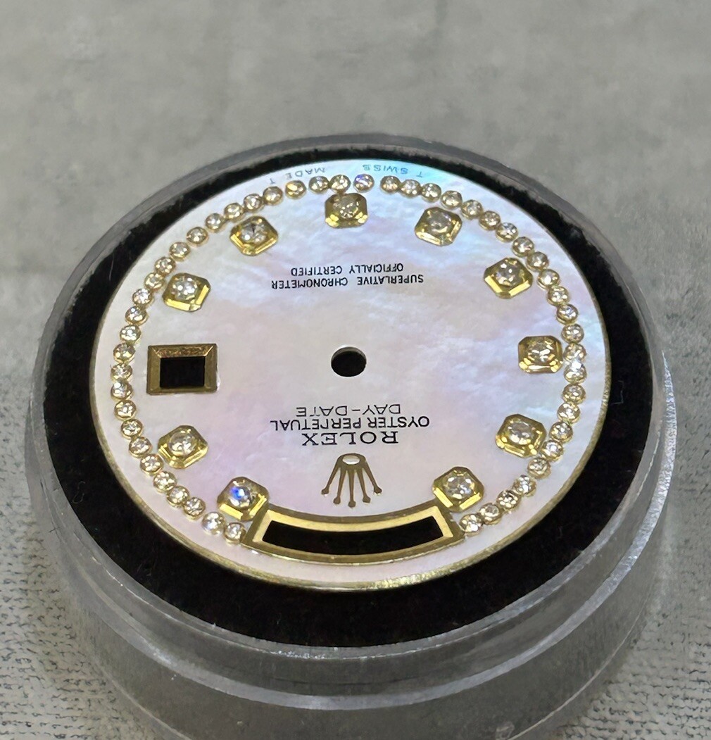 Rolex Quickset President Custom Mop String Diamond Dial For Models 18038 G2U