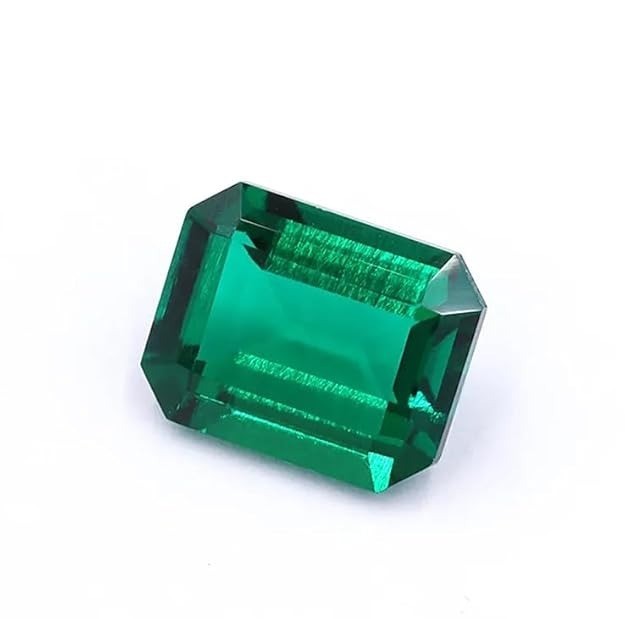9.45CT Natural Mine Emerald Cut Colombian Green Emerald Certified LOOSE GEMSTONE