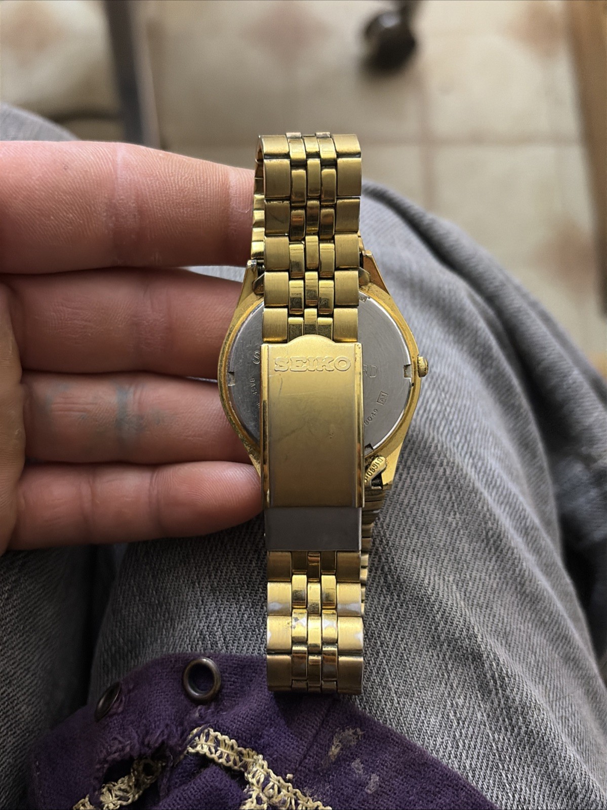 Seiko Shell S.o.c. 1991 s.a.f.e. Award Cognac Unit Watch
