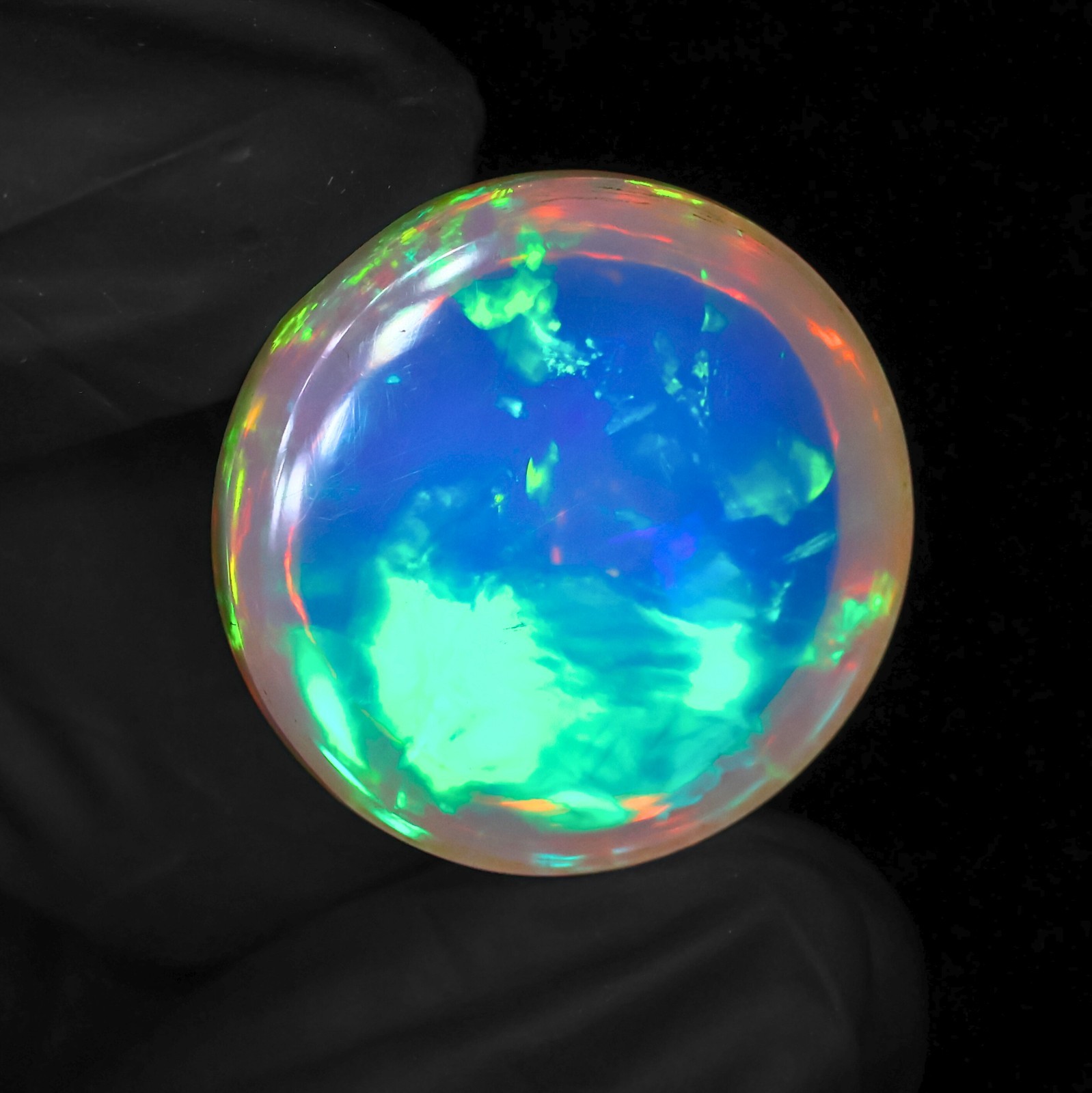 Natural Opal Cabochon 28.05 Ct Natural Welo Opal Gemstone 22×11.50mm