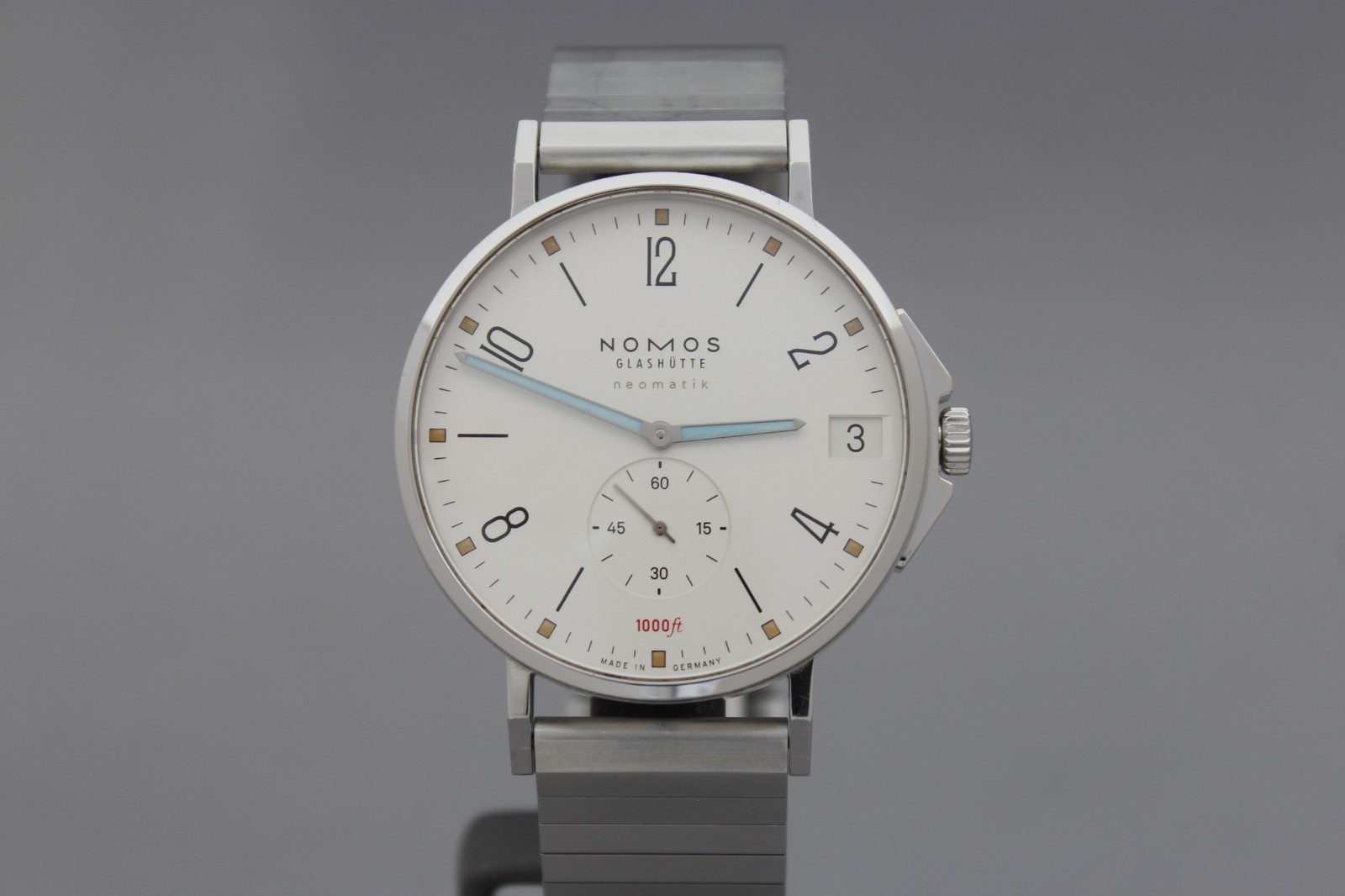 NOMOS Tangente Sport Neomatik 580 42mm Steel 2021 Full Set inc 6-month warranty