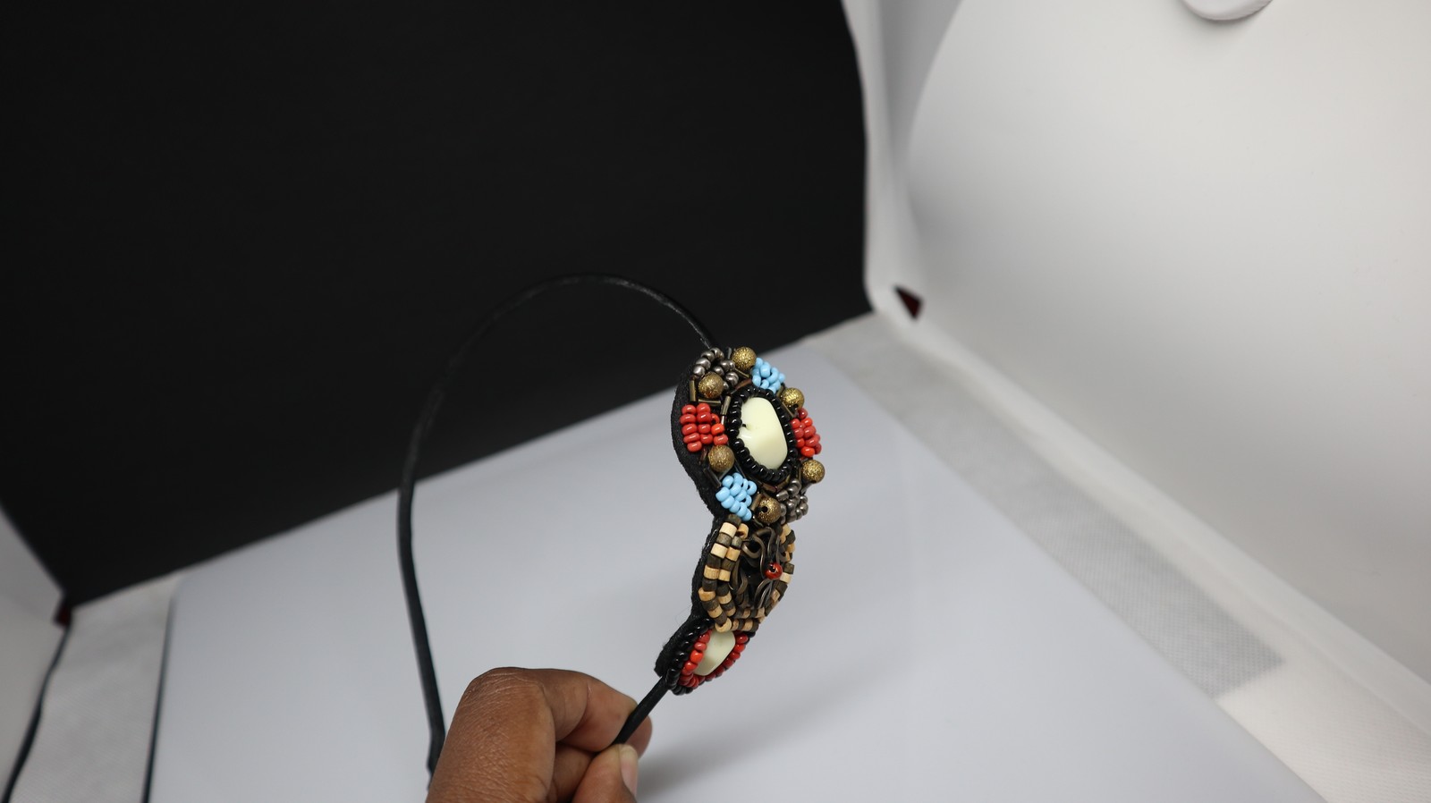 Beaded Multicolour Headband