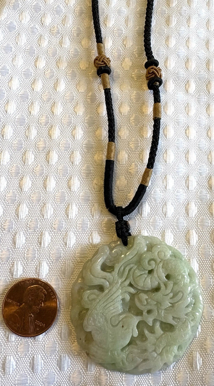 5pc LOT~ASIAN inspired JADE, Gemstone,etc~ Pendant NECKLACES & 1 BRACELET