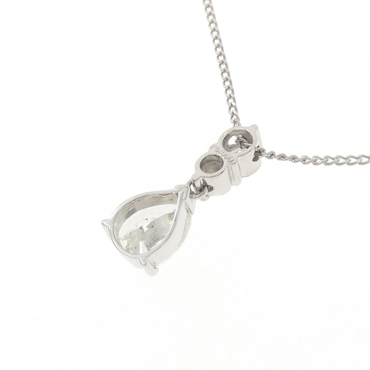 Authentic PT1000 Diamond Necklace 1.064CT #230-000-654-7027