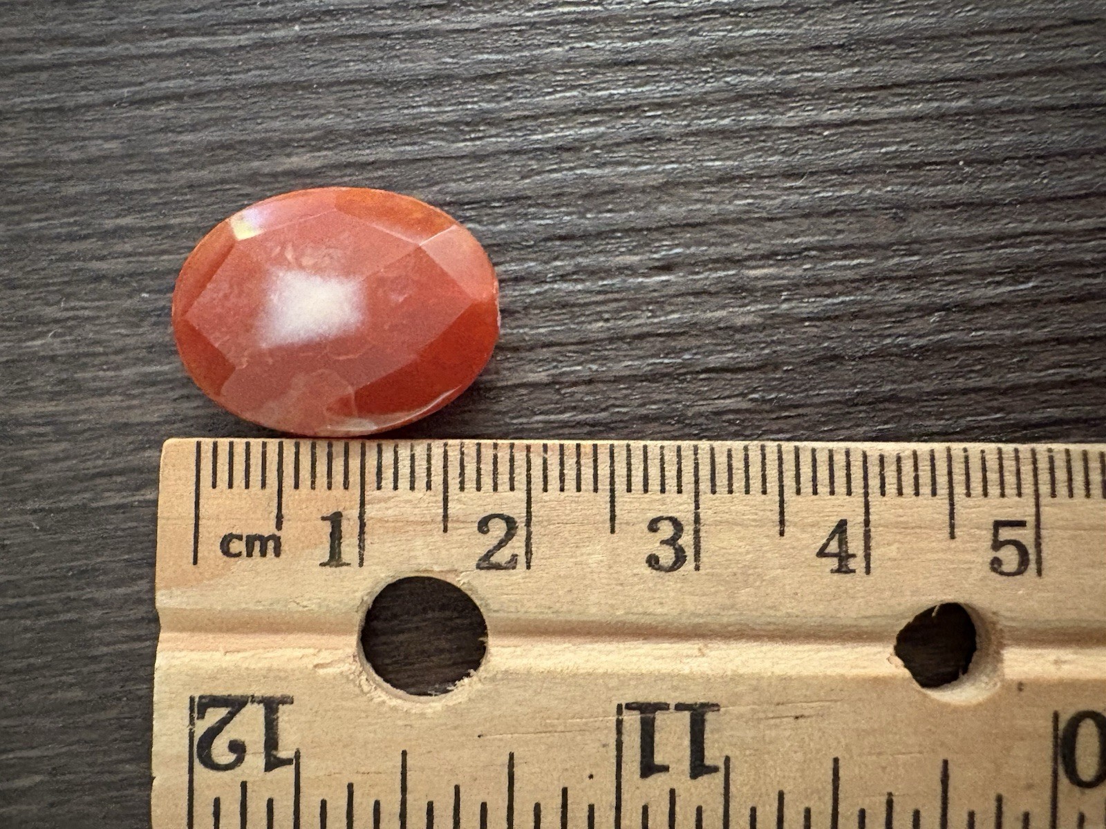 LOT Of Mixed Carnelian Red Aventurine Faceted Roundelle Stones Beads Read Info