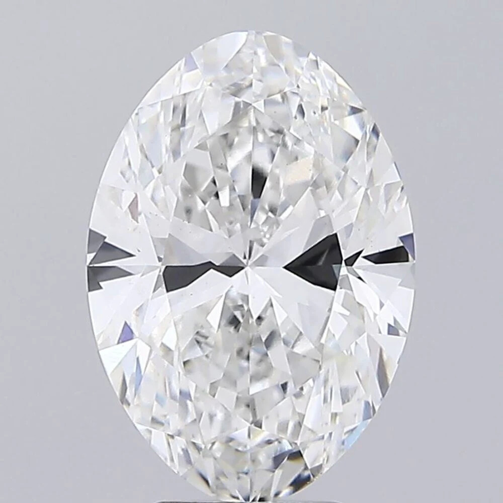 3 mm to 7 mm Oval Lab Grown Loose White Diamonds EF-VS CVD Lab Grown Loose Diam