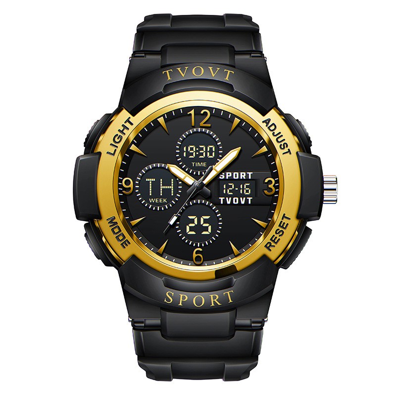 Men’s Fashion Waterproof Luminous Multifunctional Electronic Watch