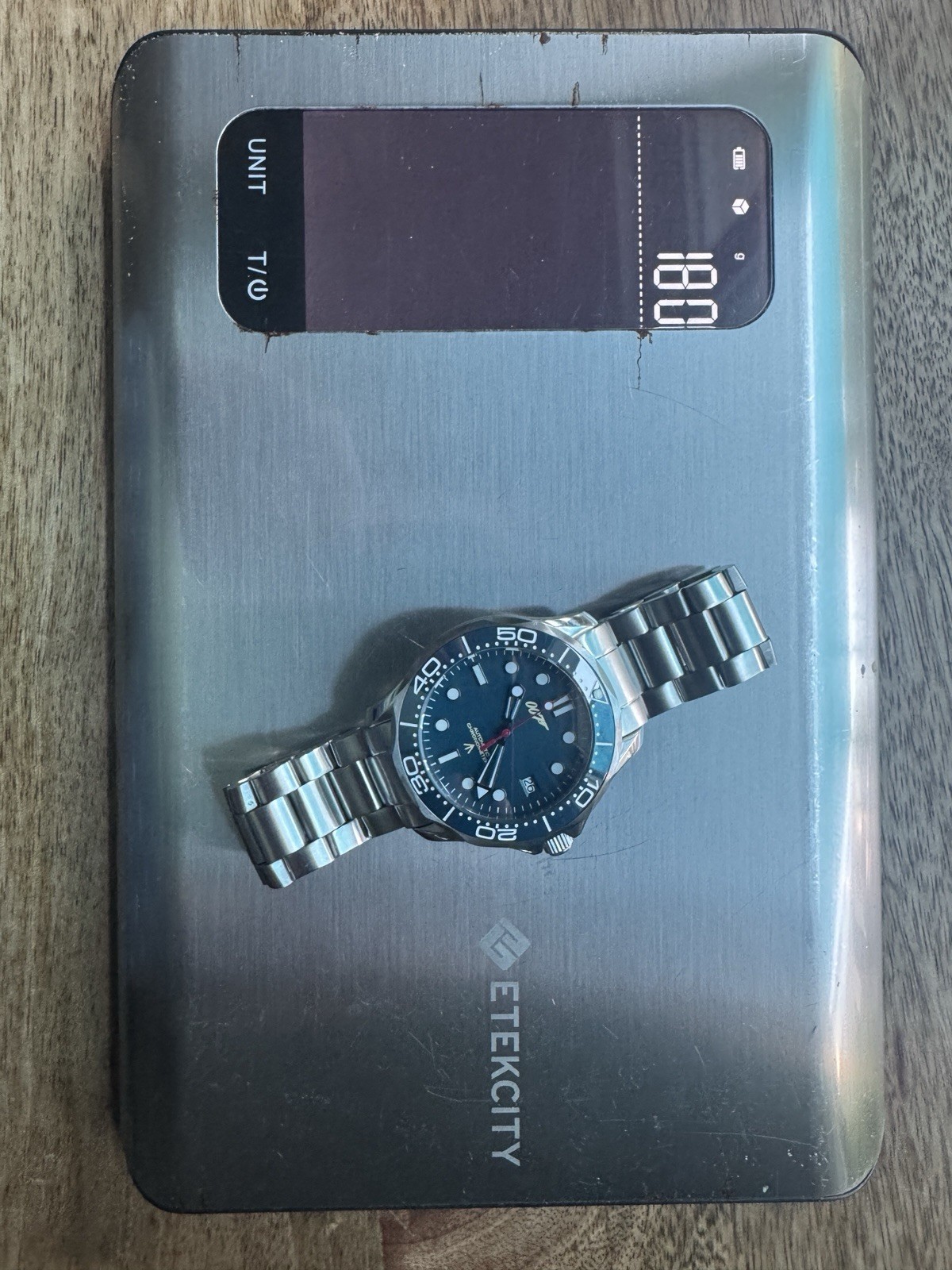 James Bond 007 “Casino Royale” NH35 Auto Watch Blue Dial Diver 100m 41mm