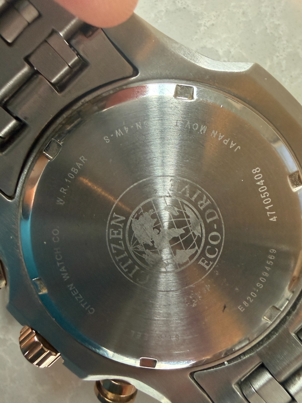Citizen Eco-Drive Men’s Watch – Model E820-S094569 – Fully Functional