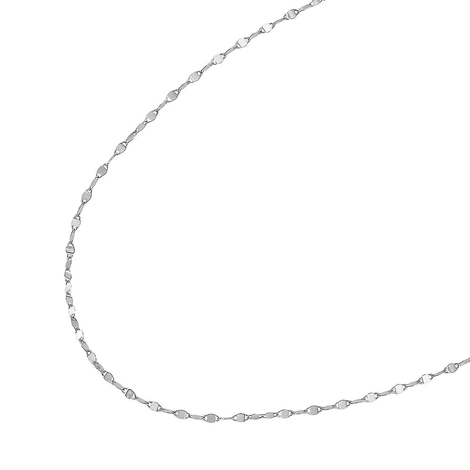 950 Platinum Link Chain Necklace Jewelry Gift for Women 2.90 Grams Size 22″