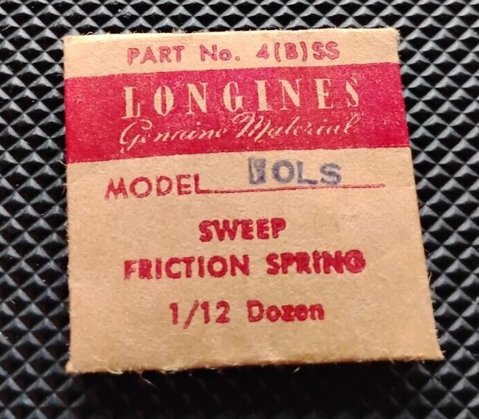 Longines 10LS Sweep Friction Spring #4(B)SS