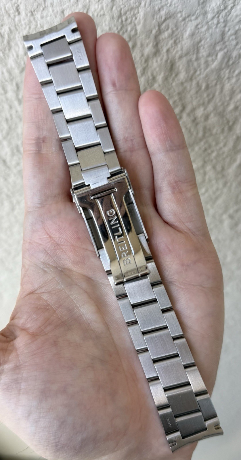 Breitling Colt 173A 22mm Brushed Stainless Steel Watch Bracelet Authentic OEM