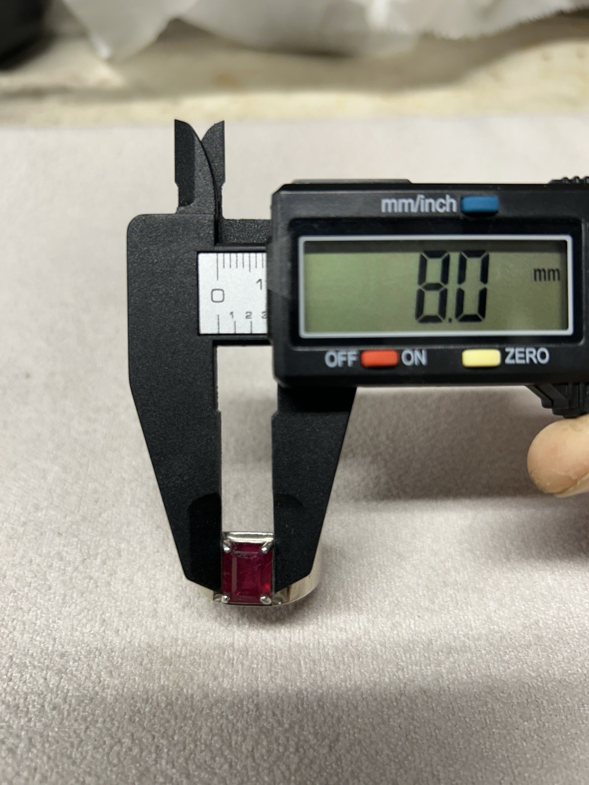 Designer Bangkok Ratnaraj Jewelers 925 Ring Band Size 9-9.5, 8.56g