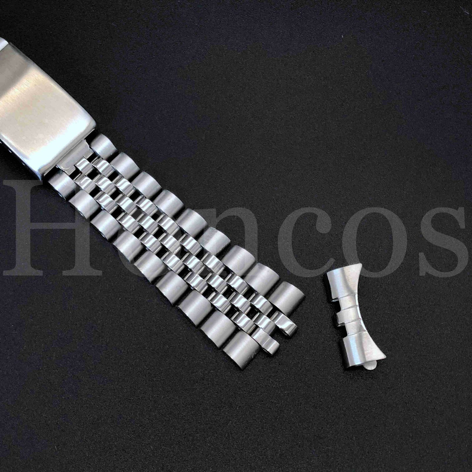 19MM JUBILEE WATCH BAND BRACELET FITS FOR ROLEX AIR KING 1500 5500 STAINLESS