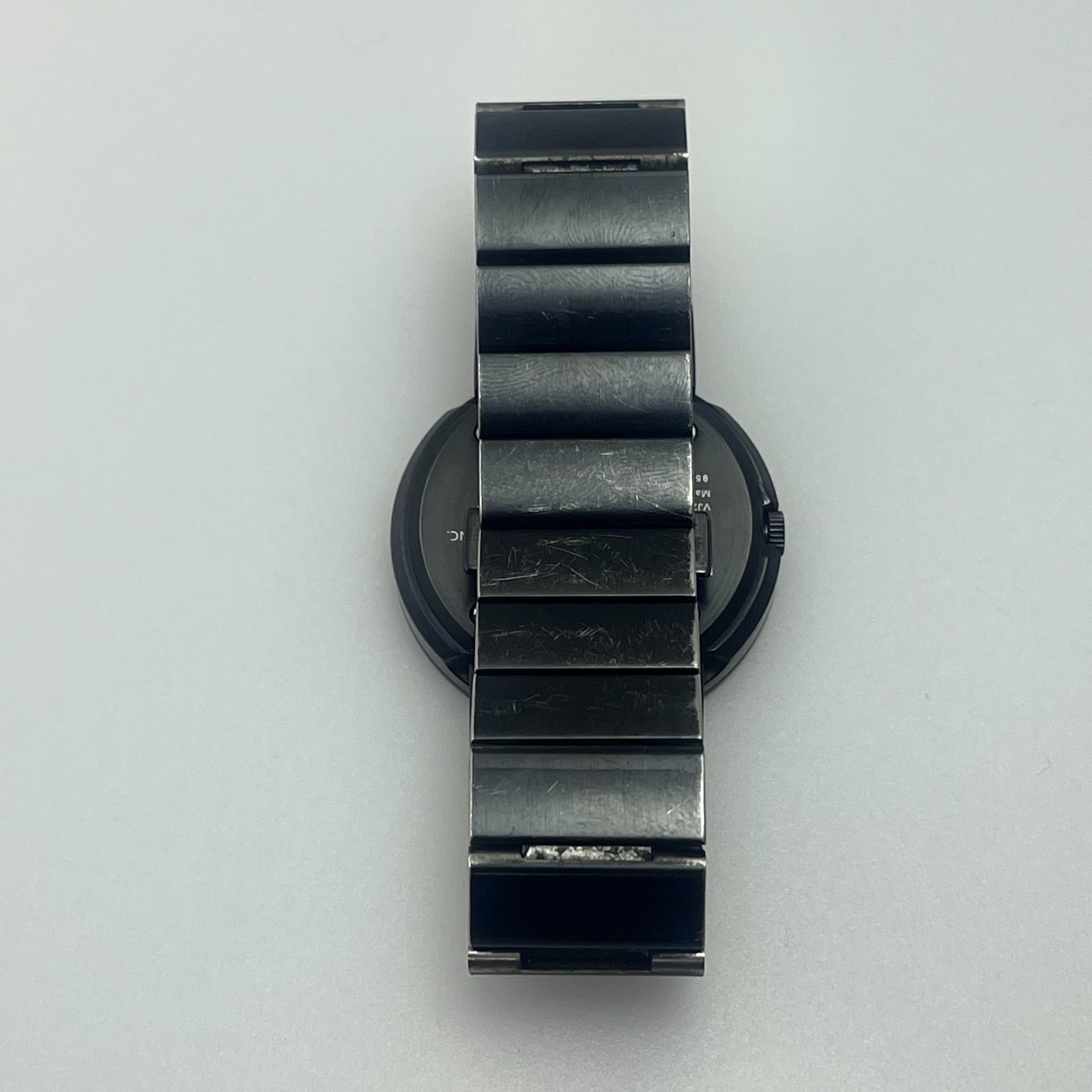 SEIKO ISSEY MIYAKE Qz Watch “TO” by Yoshioka Tokujin Black SILAN002 JAPAN #311B