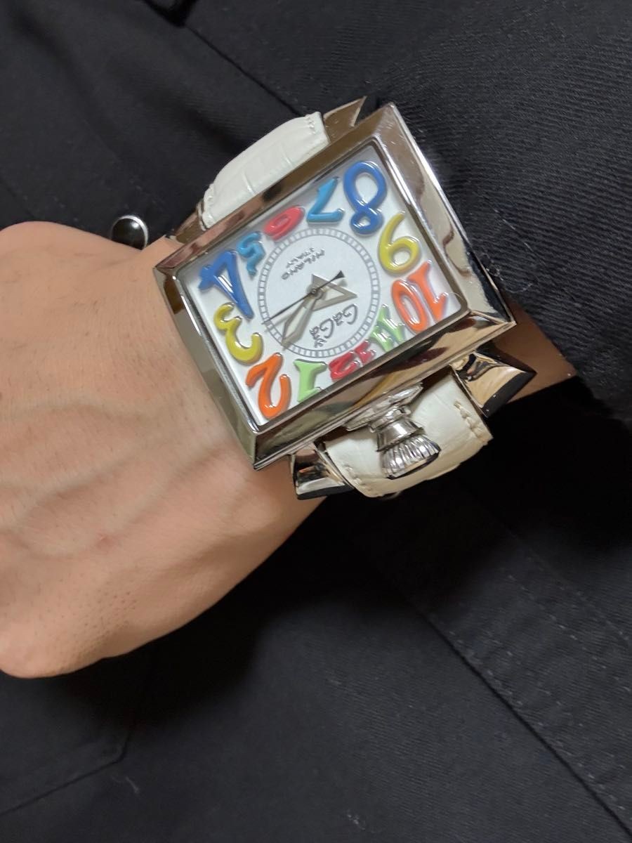 [B1P] GaGa MILANO Napoleone 48mm Automatic Rare Watch [z7t]