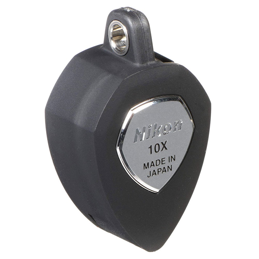 Nikon 10x Jewelry Triplet Loupe Jeweler Pocket Round Magnifier