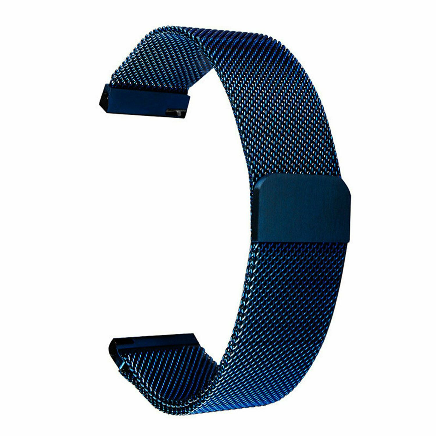 14-24mm Magnetic Clasp Mesh Loop Watch Band Stainless Steel Metal Strap Bracelet