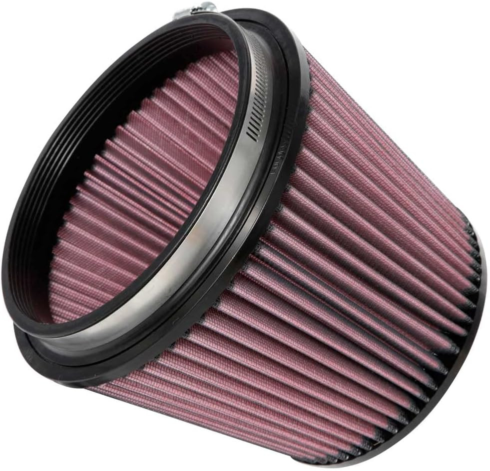 High-Flow Original Lifetime Universal Clamp-On Air Filter: High Performance, Pre