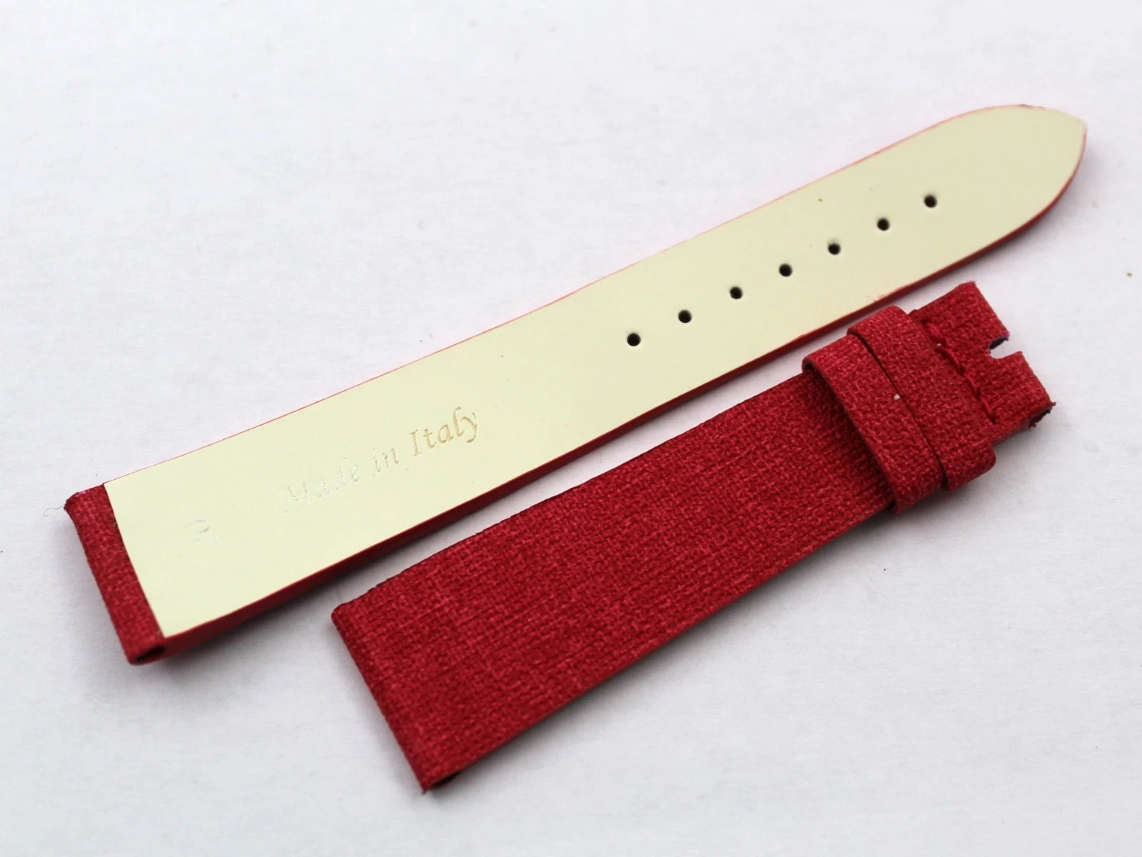 Watch Band Vegan Material Red Coral Accessories Watch Various Sizes New