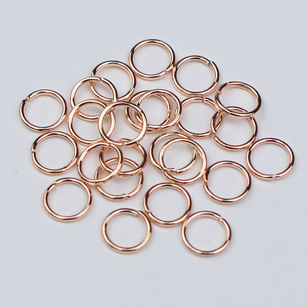 200pcs/lot 4 5 6 8 10 12 Jump Rings Connectors for Diy Jewelry Making Findings