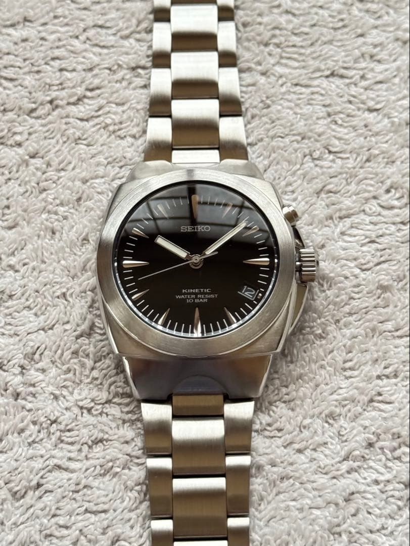 Excellent Condition Secondary Seiko SUS Three Hand Date AGS