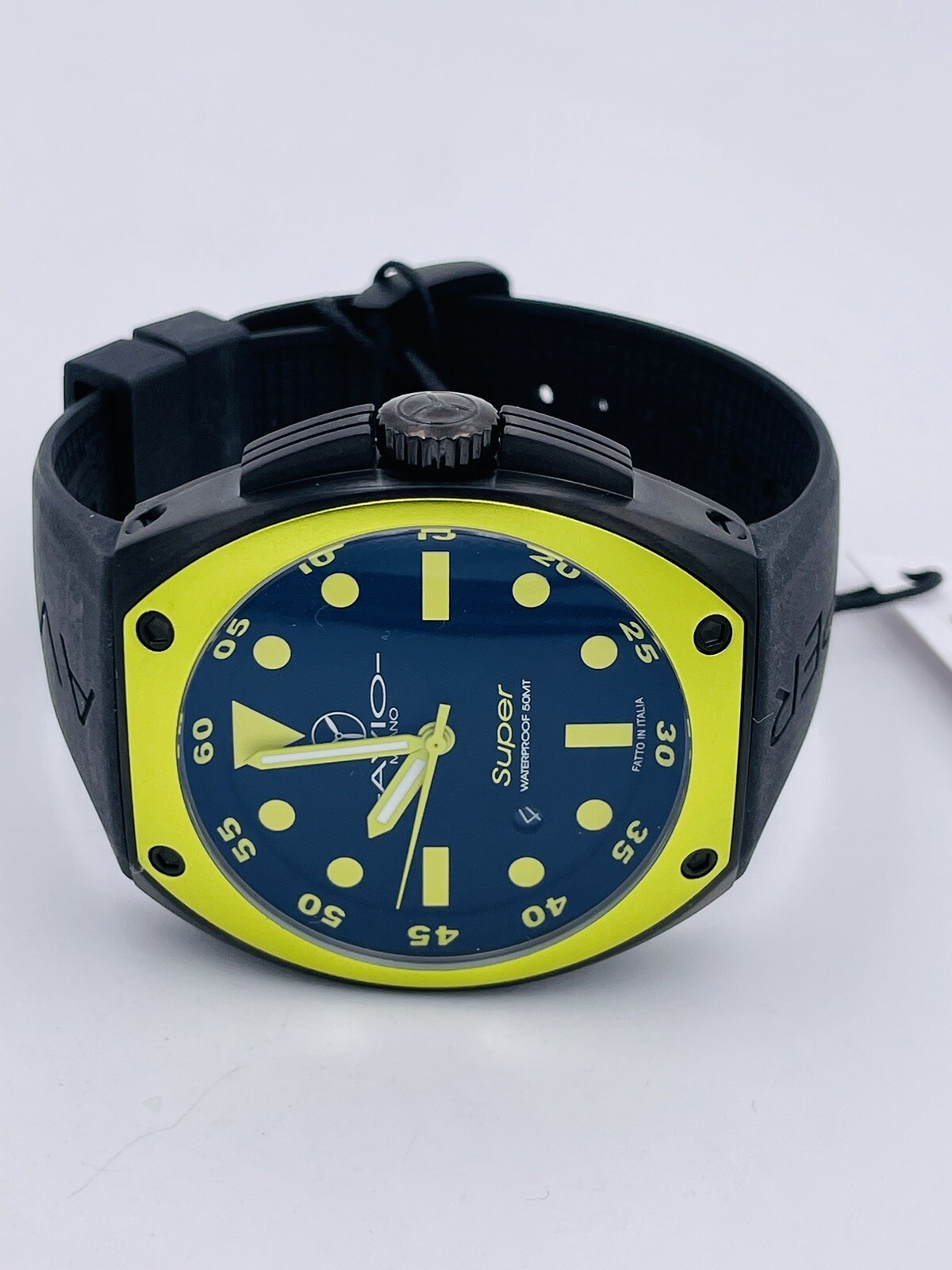 Orologio Avio Milano Acciaio Made in Italy 6495KY/348 44mm Scontatissimo Nuovo