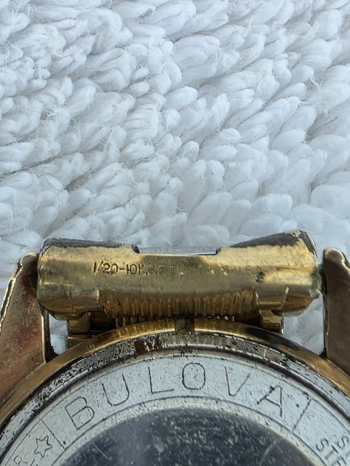 1956 MEN’S BULOVA L6 AUTOMATIC WINDING WRISTWATCH – FOR PARTS OR REPAIR
