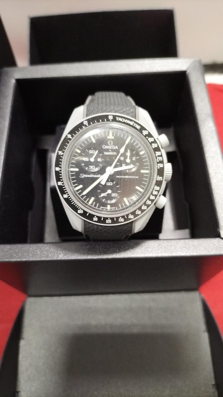 Omega x Swatch MoonSwatch Mission to the Moon SO33M100 Gray Quartz Japan