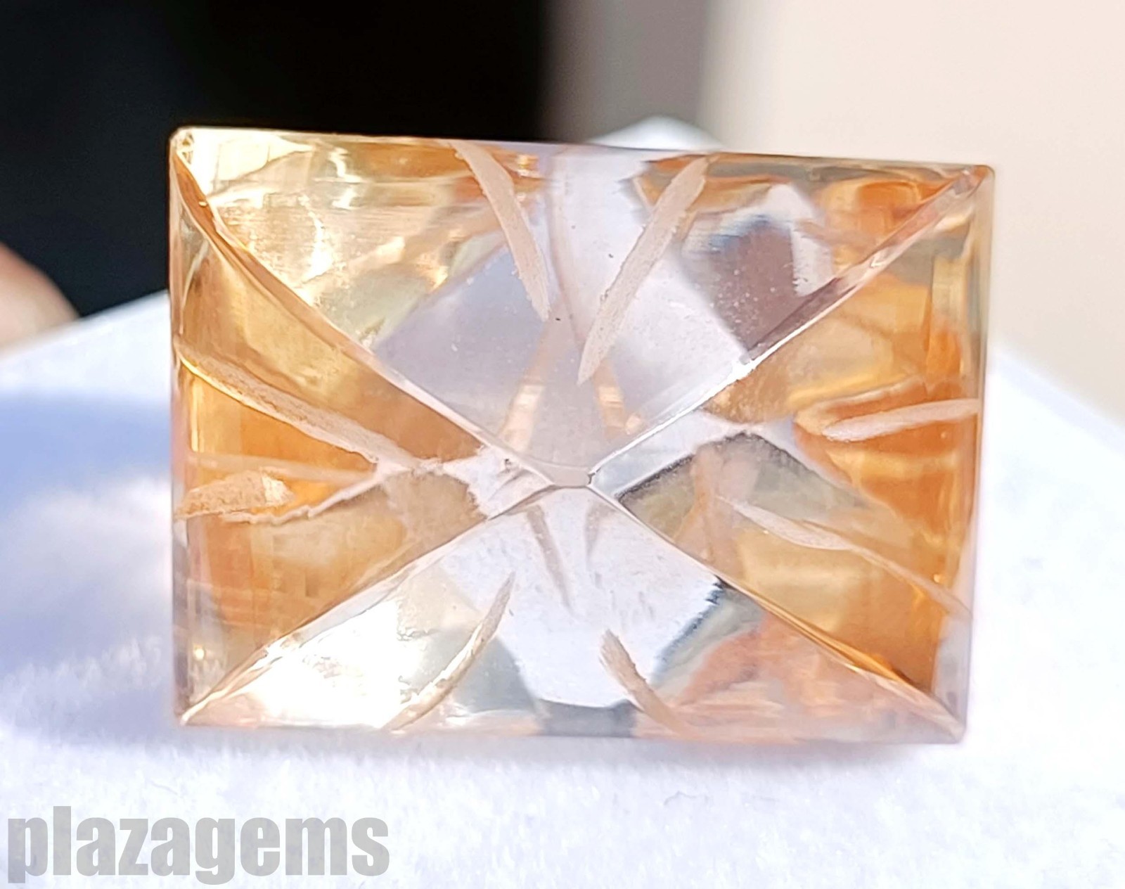 50Ct Lab Grown Diamond Loose Gem FL Clarity F Color IGL Certified CVD Stone 35A