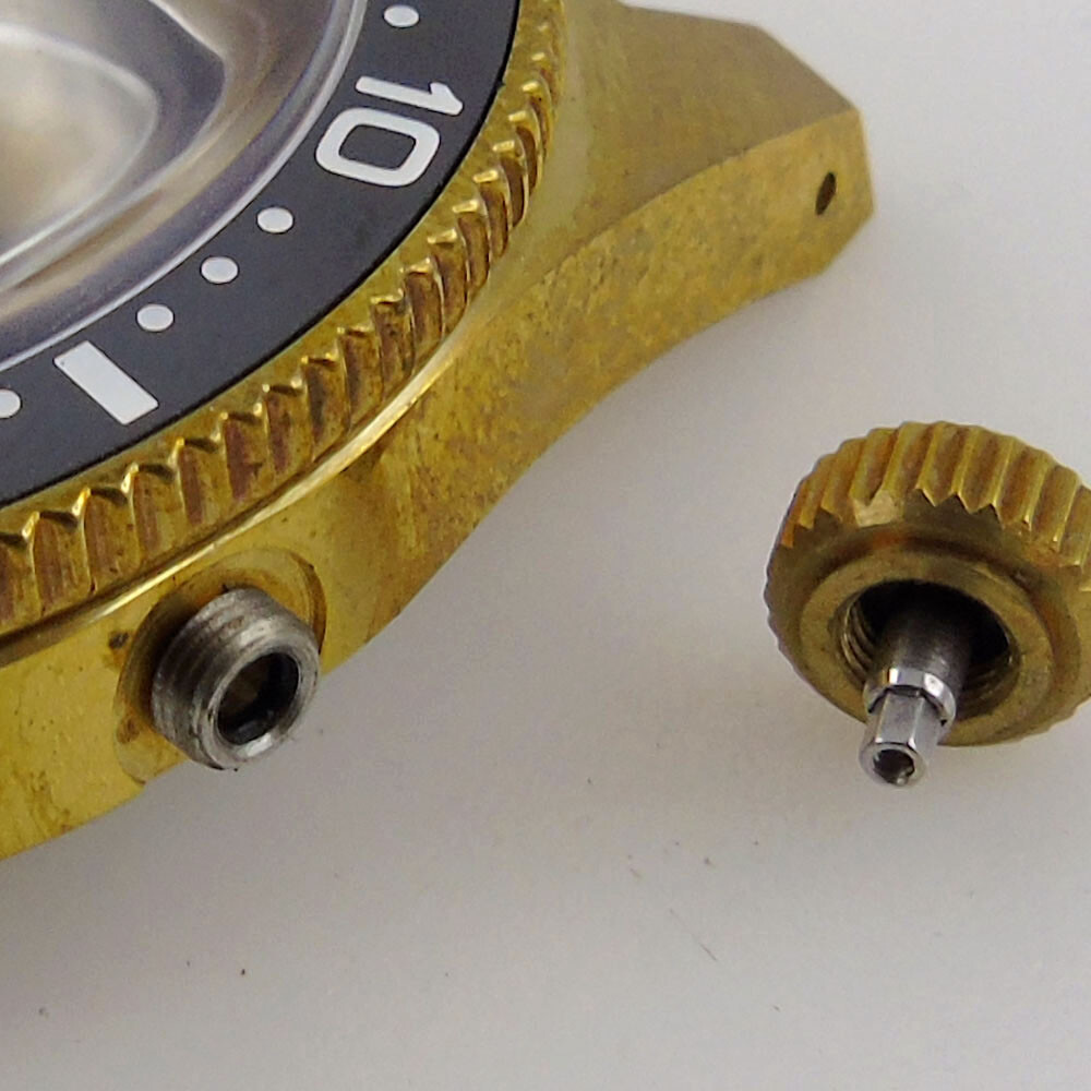 30ATM Diver Watch Case Fit NH35 ETA2824 PT5000 AR Coating Domed Sapphire Glass