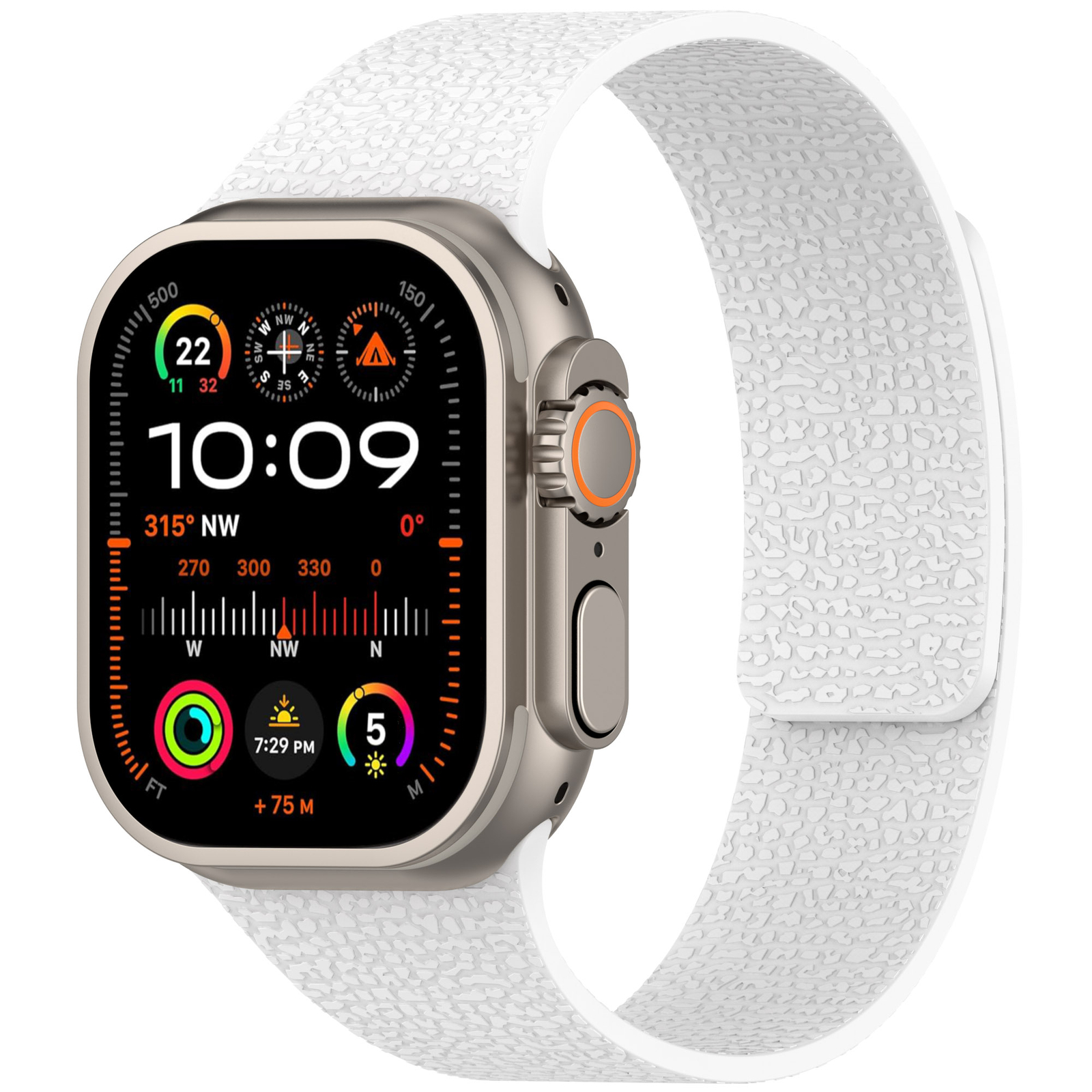 Slim Magnetic TPU Sport Rugged Band For iWatch Series Ultra 2/1 10 9 8 7 6 SE 5
