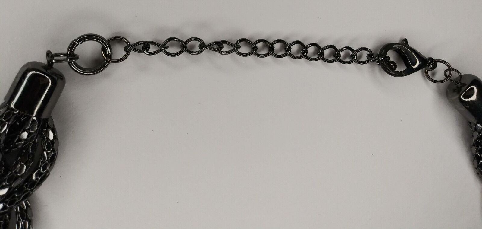 Braided Rope Design Chain Necklace Fashion Costume Jewelry