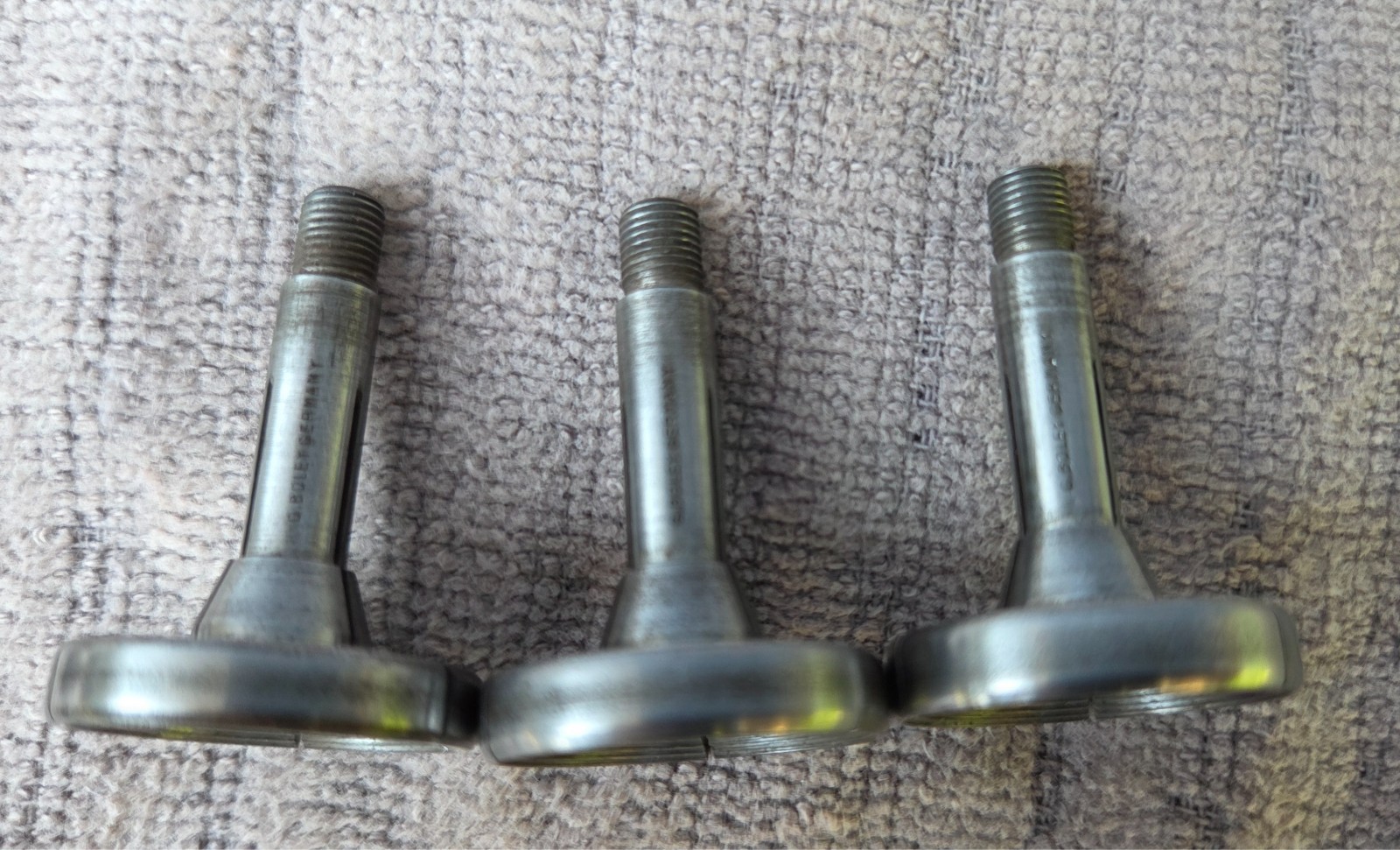 Lot of 28 Vintage 6mm Watchmaker Lathe Collets G. Boley & Unmarked