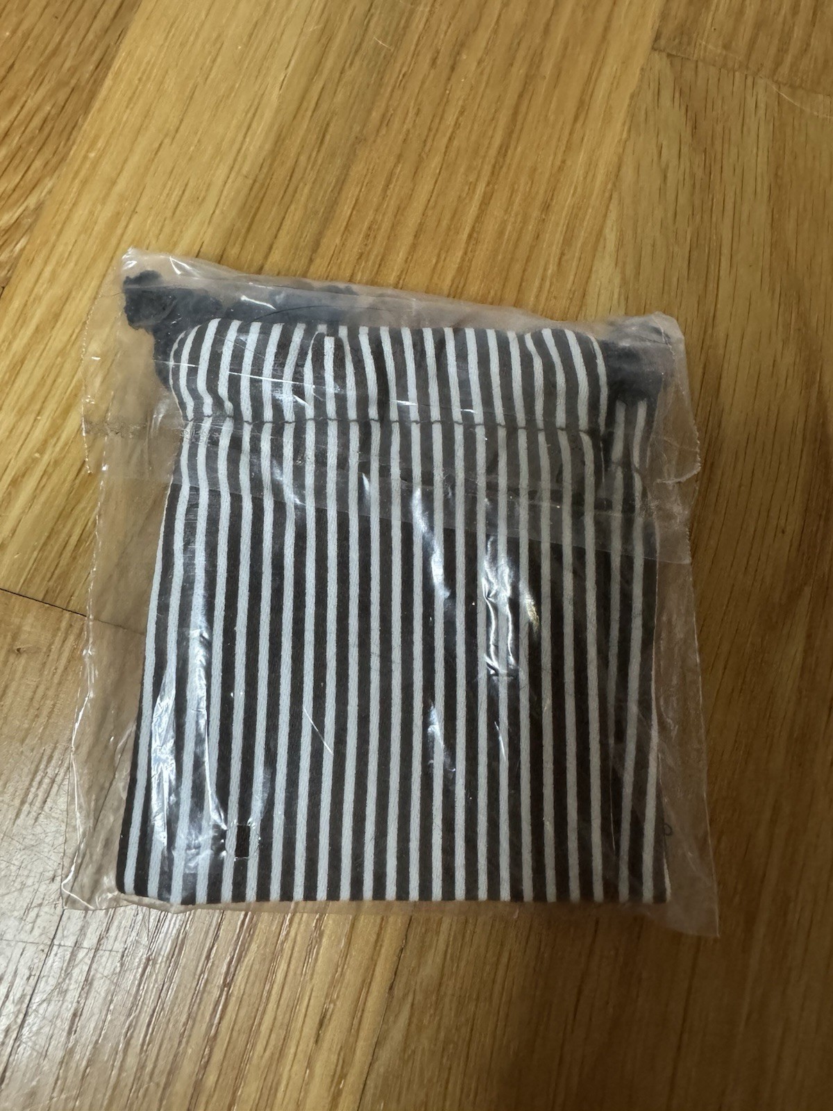 Thirty-One Gifts Jewelry Roll Pouches, 2 Pack, Brown Tailored Stripe, NEW