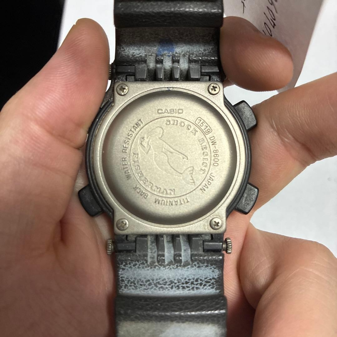 CASIO G-SHOCK FISHERMAN DW-8800 main unit