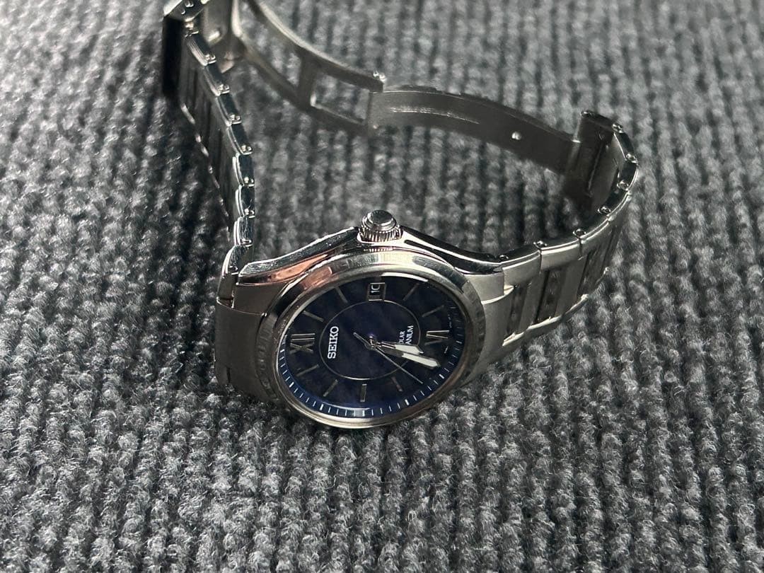 SEIKO Solar Watch, Dark Blue From Japan