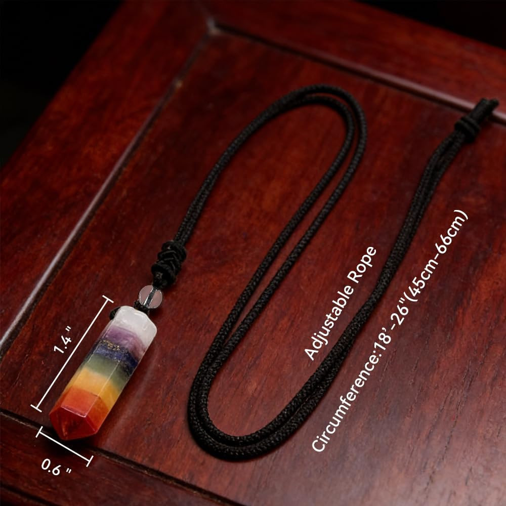 7 Chakra Stones Necklace, Balance&Energy, Gift for Men/Women | 7chakra, healing