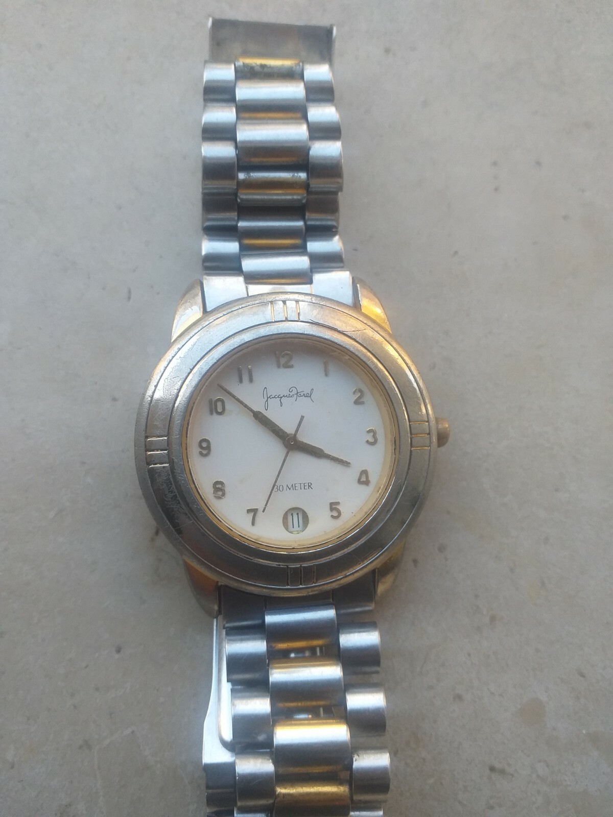JACQUES FARL 30 METER RARE SERIES 130691 ORIGINAL VTG 60 STEEL FOR PARTS