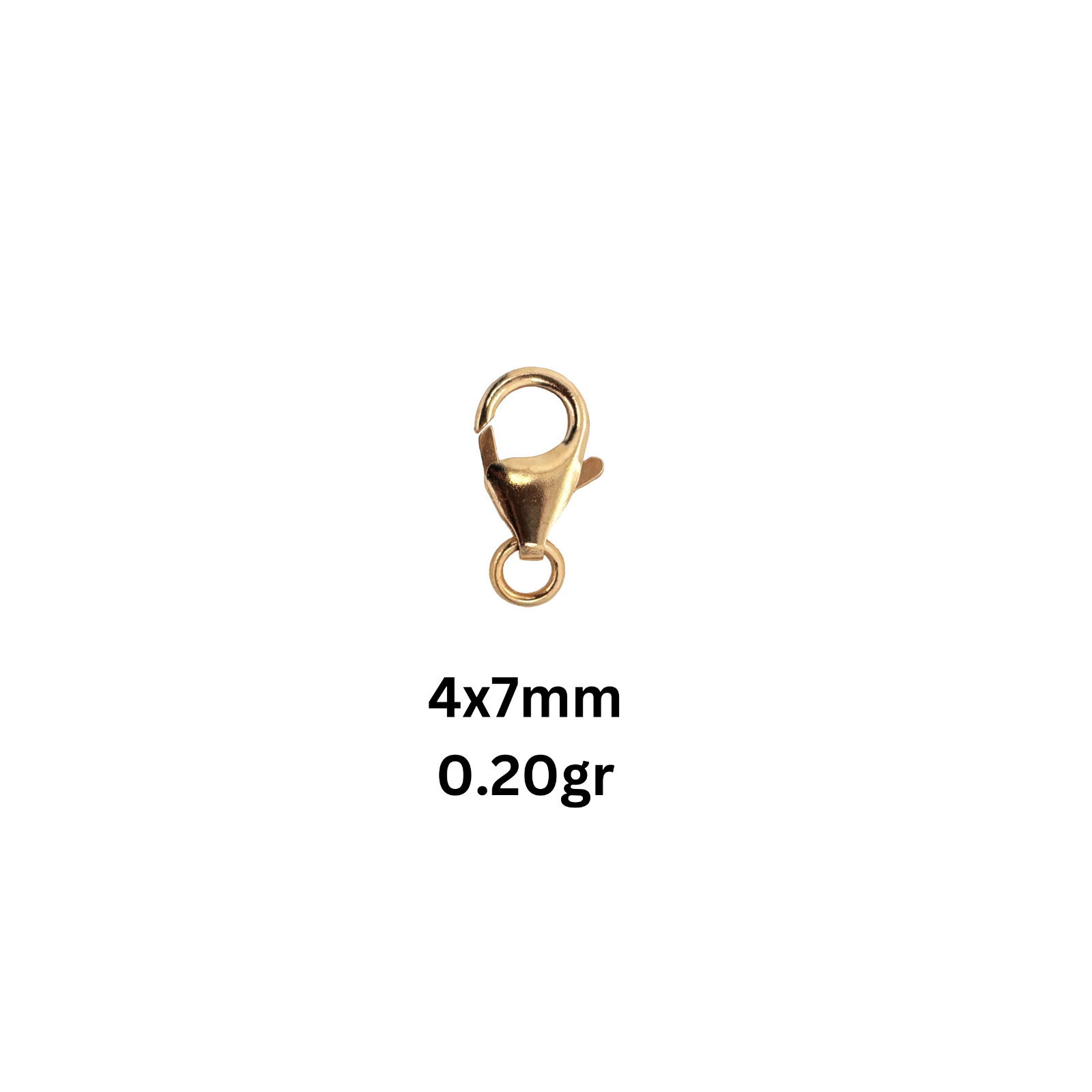 14K Yellow Gold Lobster Lock Pear Shape Finding – Bracelet Chain Necklace