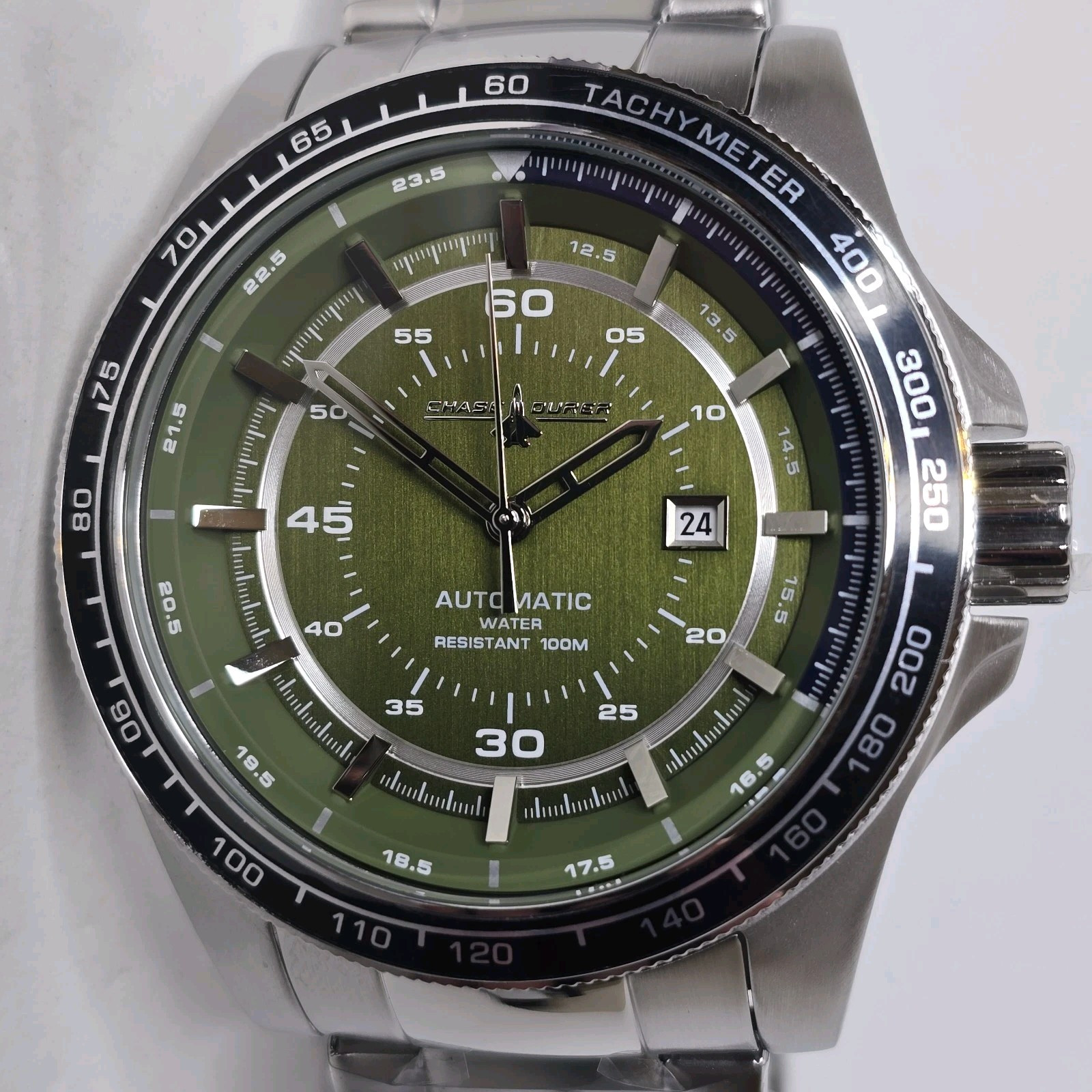 Chase-Durer Automatic Green Dial Men’s Watch 50mm CDW-0159