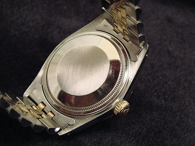 Rolex 2Tone 18K Gold/Stainless Steel Datejust Jubilee w/Anniversary Dial 16013