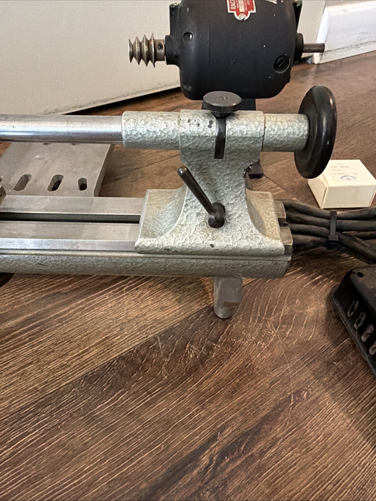 Boley 8mm Collet Jewelers Watchmakers Lathe Motor & Borel base