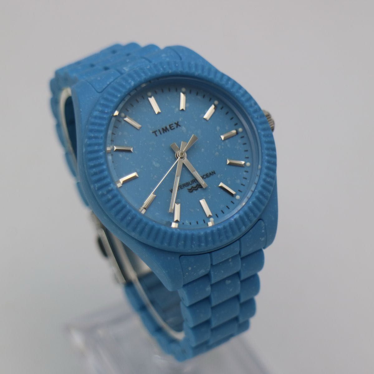 Working TIMEX Watch TW2V33000 Waterbury Timex Blue Quartz Analog Quartz Watch