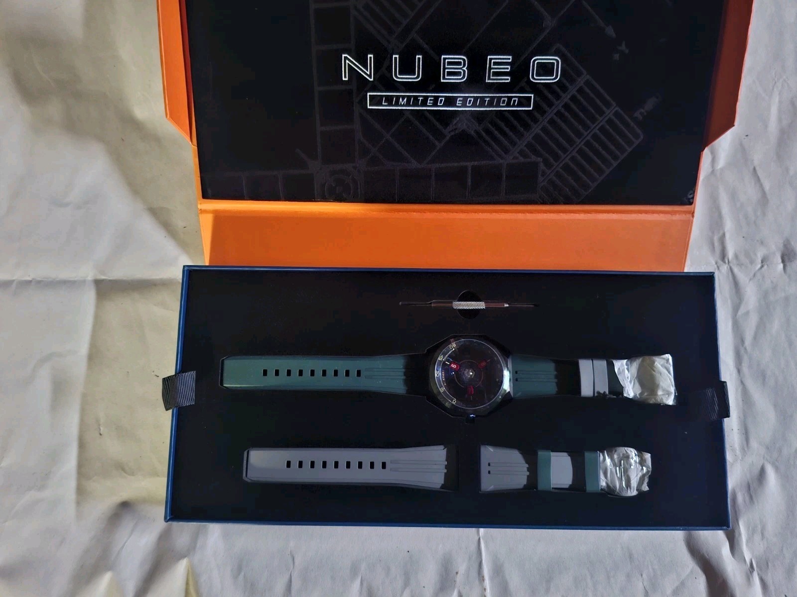 Nubeo Skylab Automatic Limited Edition Green Watch