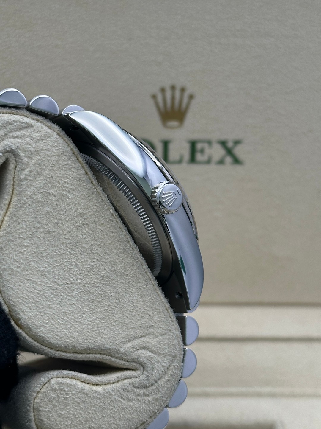 Rolex 126234 2021 White Roman Dial Box & Papers