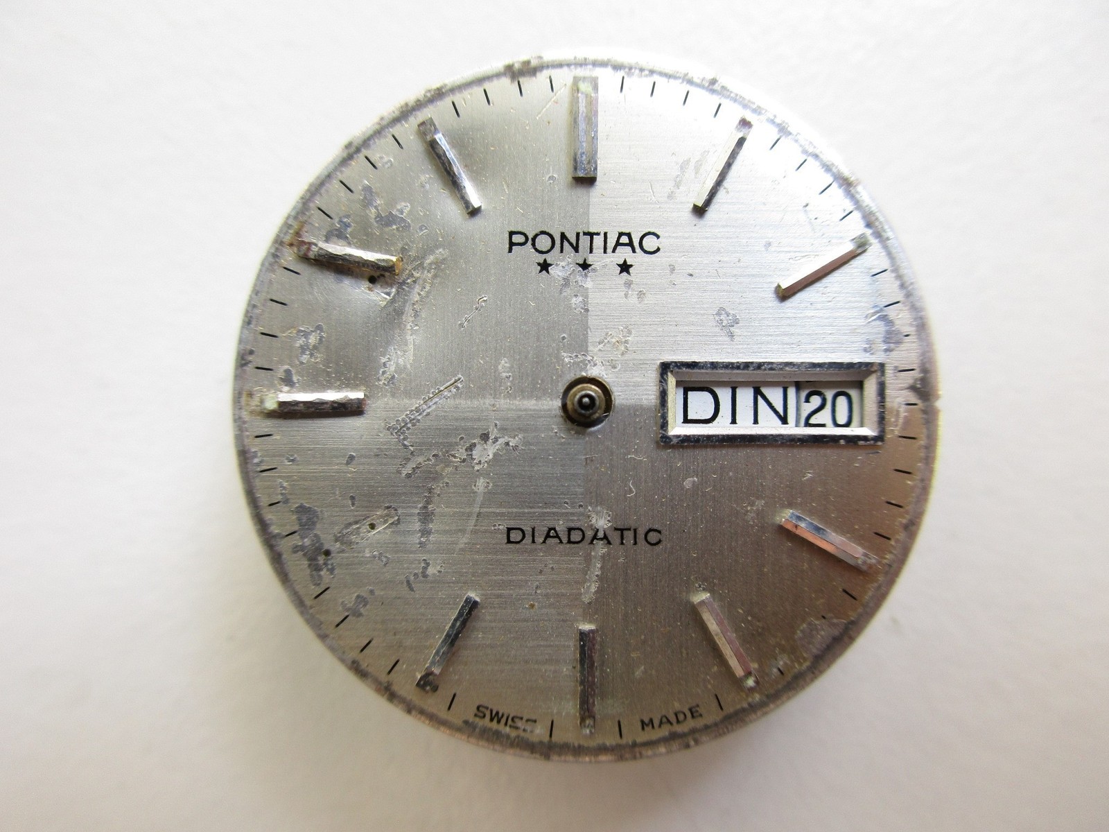 ETA cal. 2789-1 Swiss automatic watch movement – balance moves – for parts