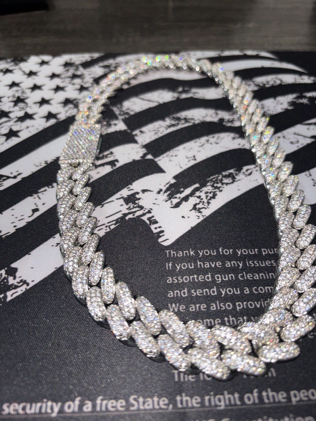ICED OUT CUBAN LINK CHAIN NECKLACE 18MM